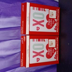 2 New Valentines Day Pop Up Card Kits